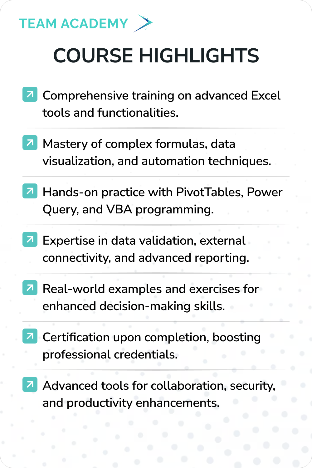 Microsoft Advanced Excel in Oman