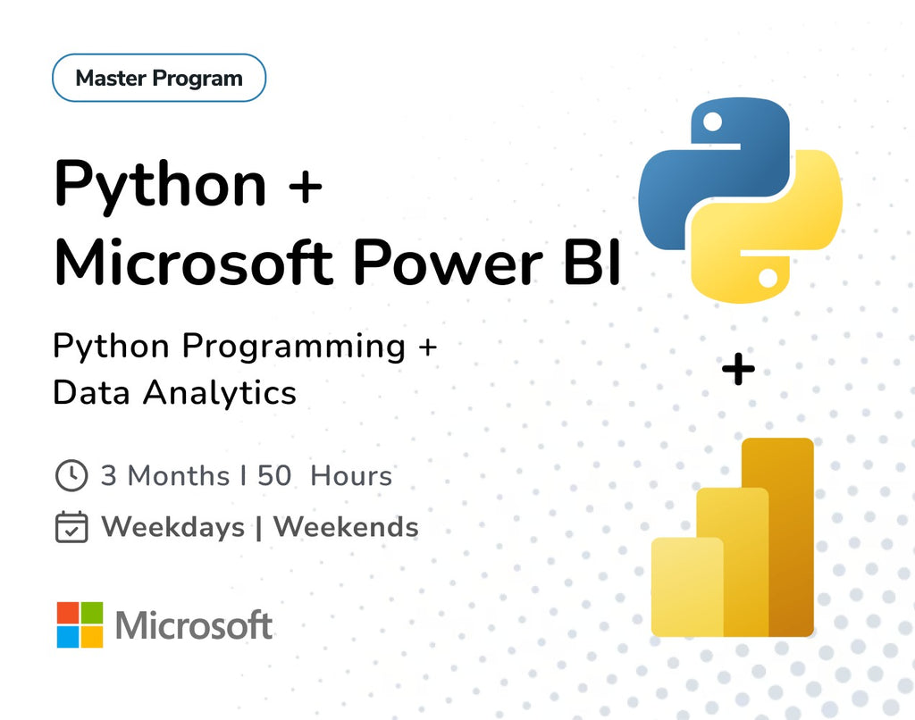Certified Professionals in Python Programming & Data Analytics